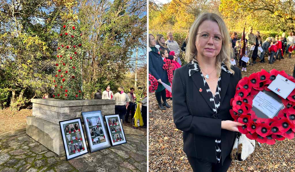 Remembance Memorial Service in Crockenhill.